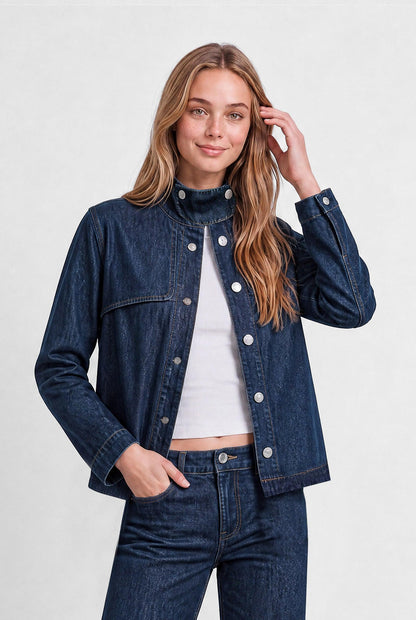 Sobrecamisa Capa Denim Indigo