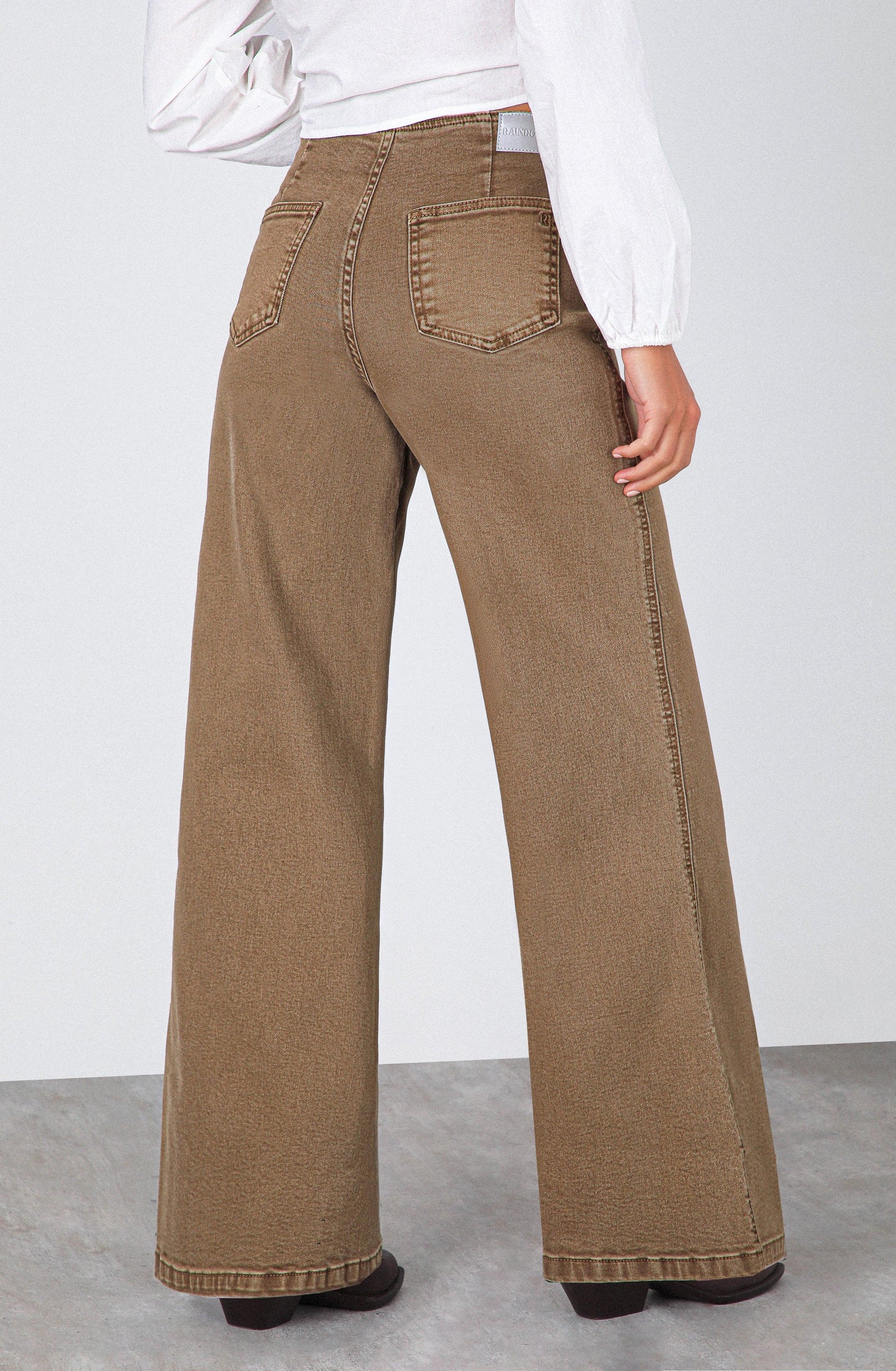 Pantalón Pretina Ajustada Brown