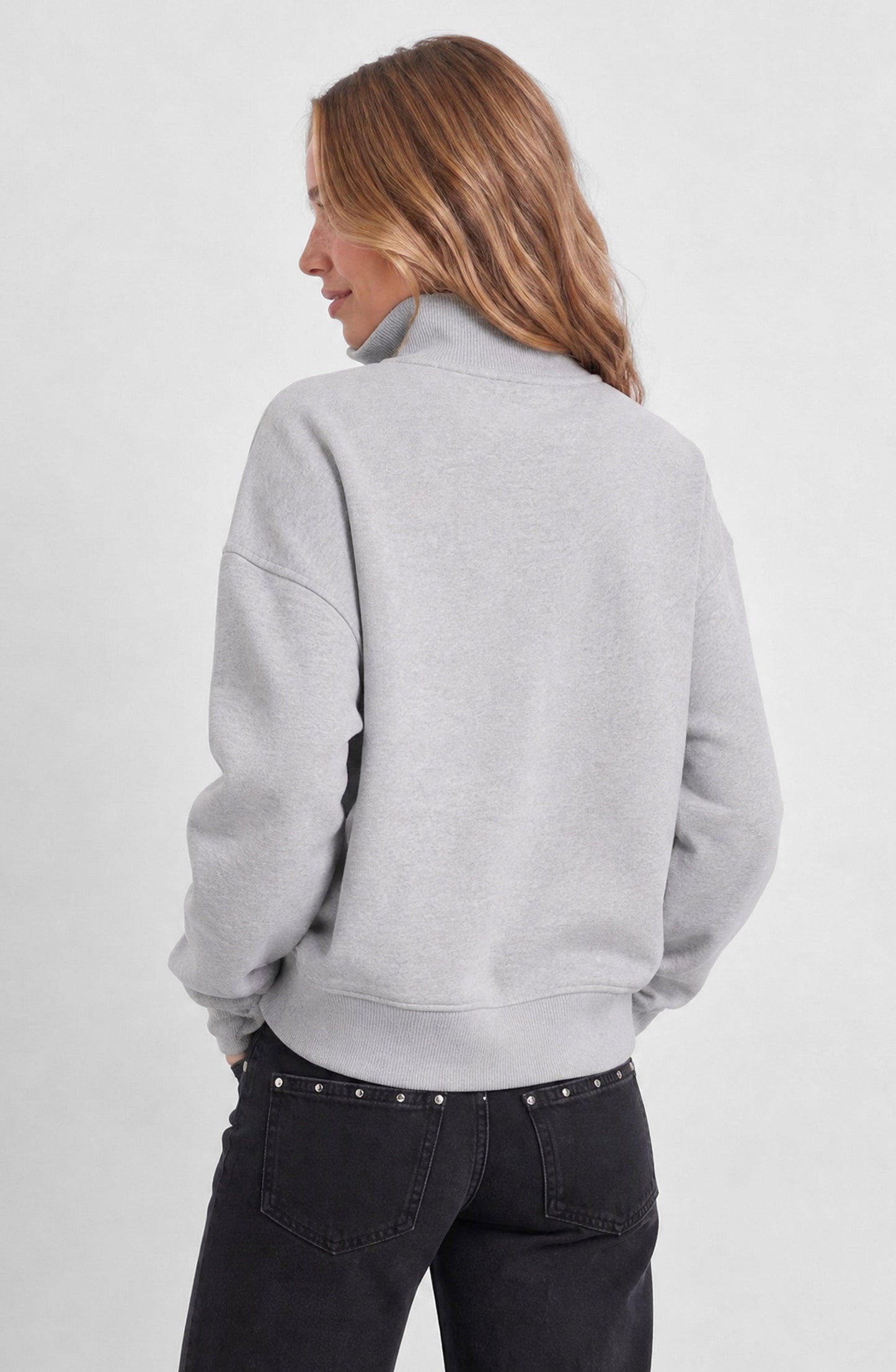 Buzo Mid Zipper Grey
