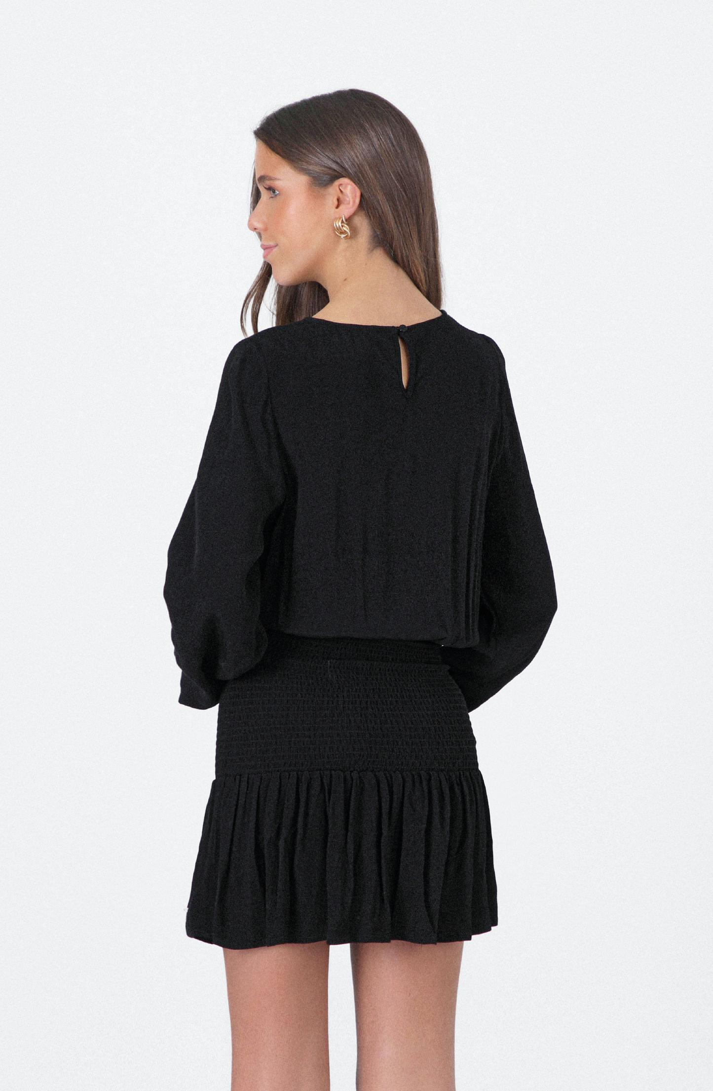 Vestido Panal Black