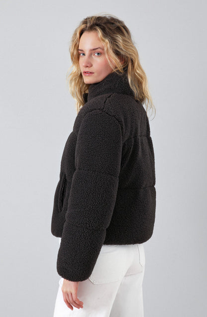 Corderito Campera Puffer Gray