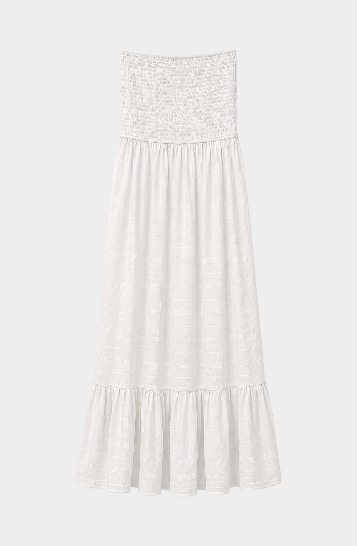 Vestido Largo Cotton White