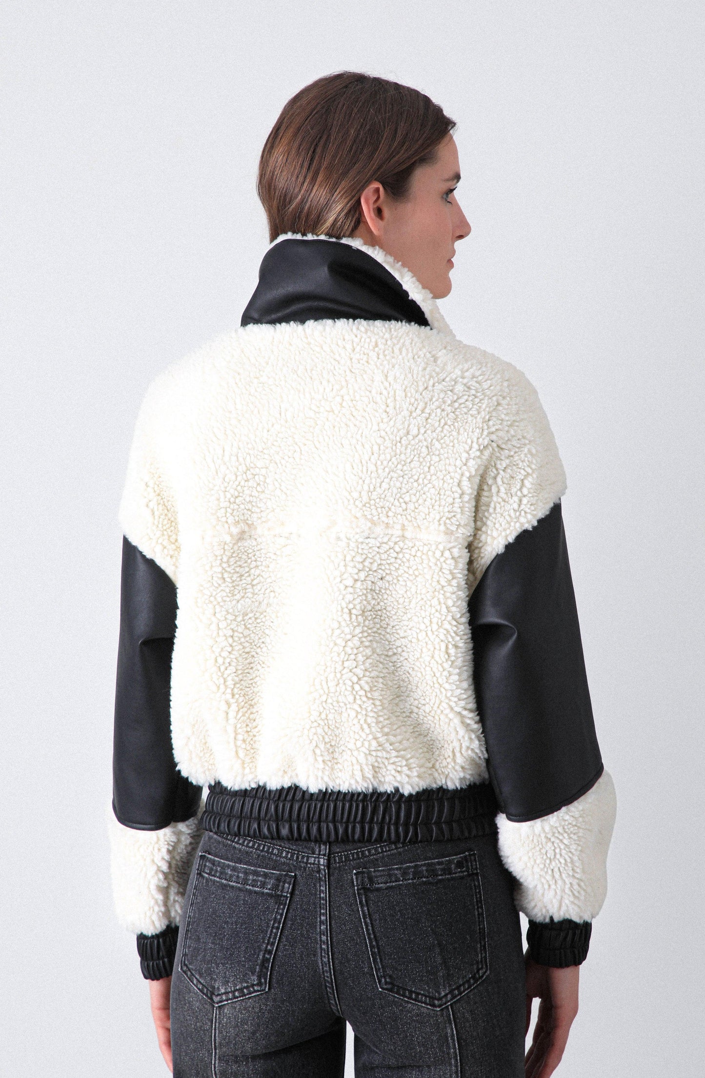 Corderito Pu Sherpa Bone