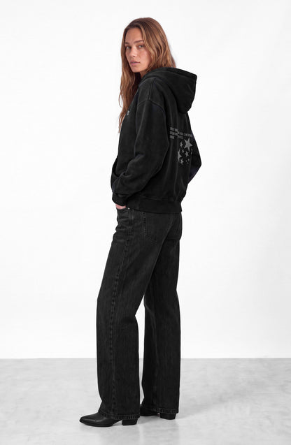Buzo Hoodie Raindoor Girls Black