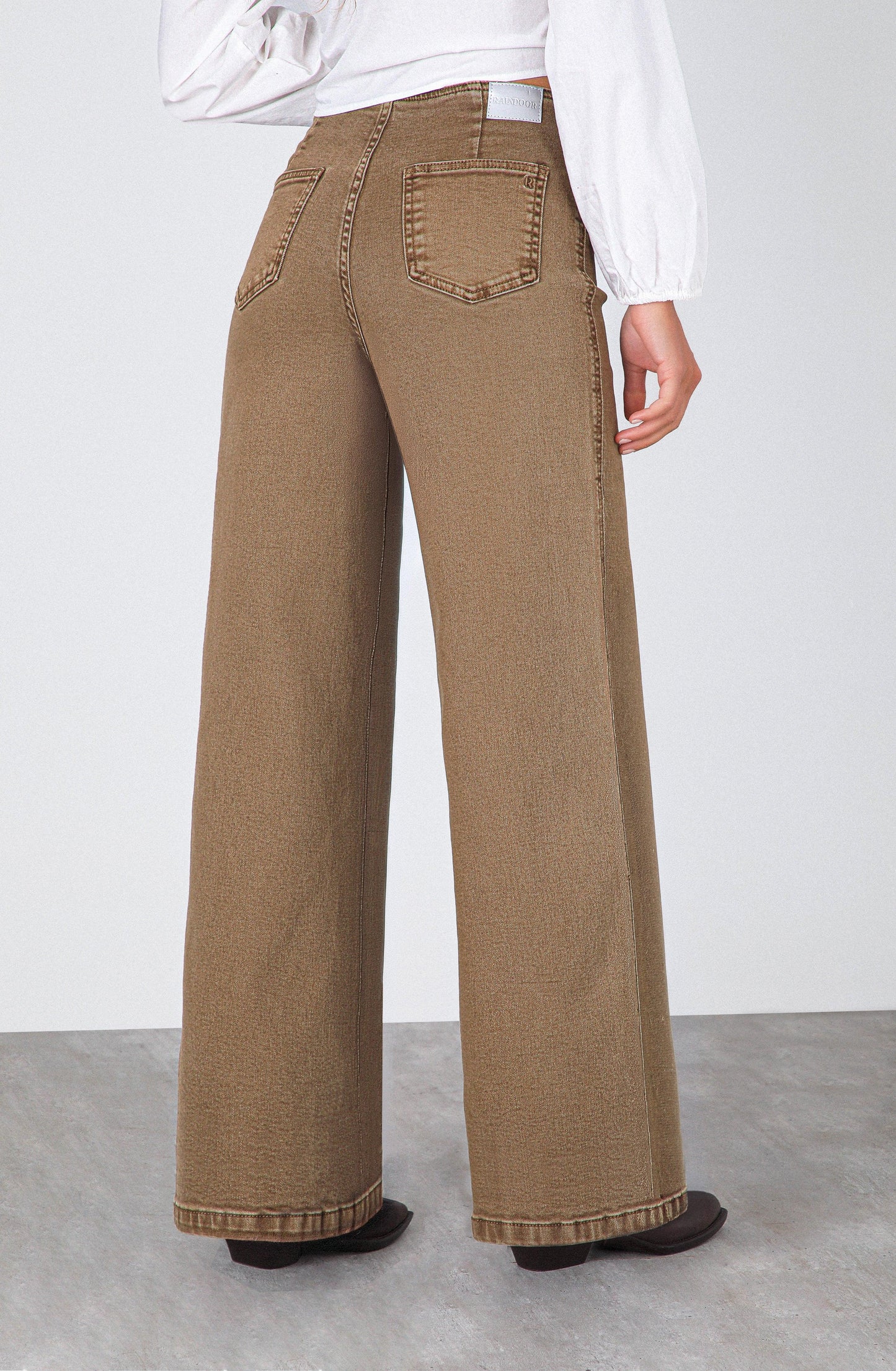 Pantalón Pretina Ajustada Brown