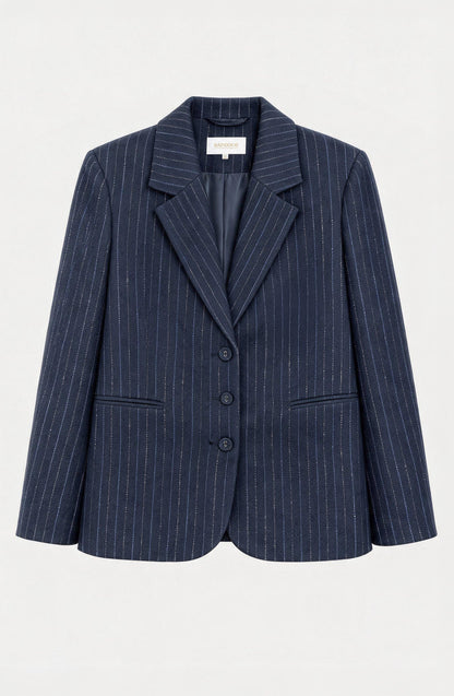 Blazer Lurex Blue