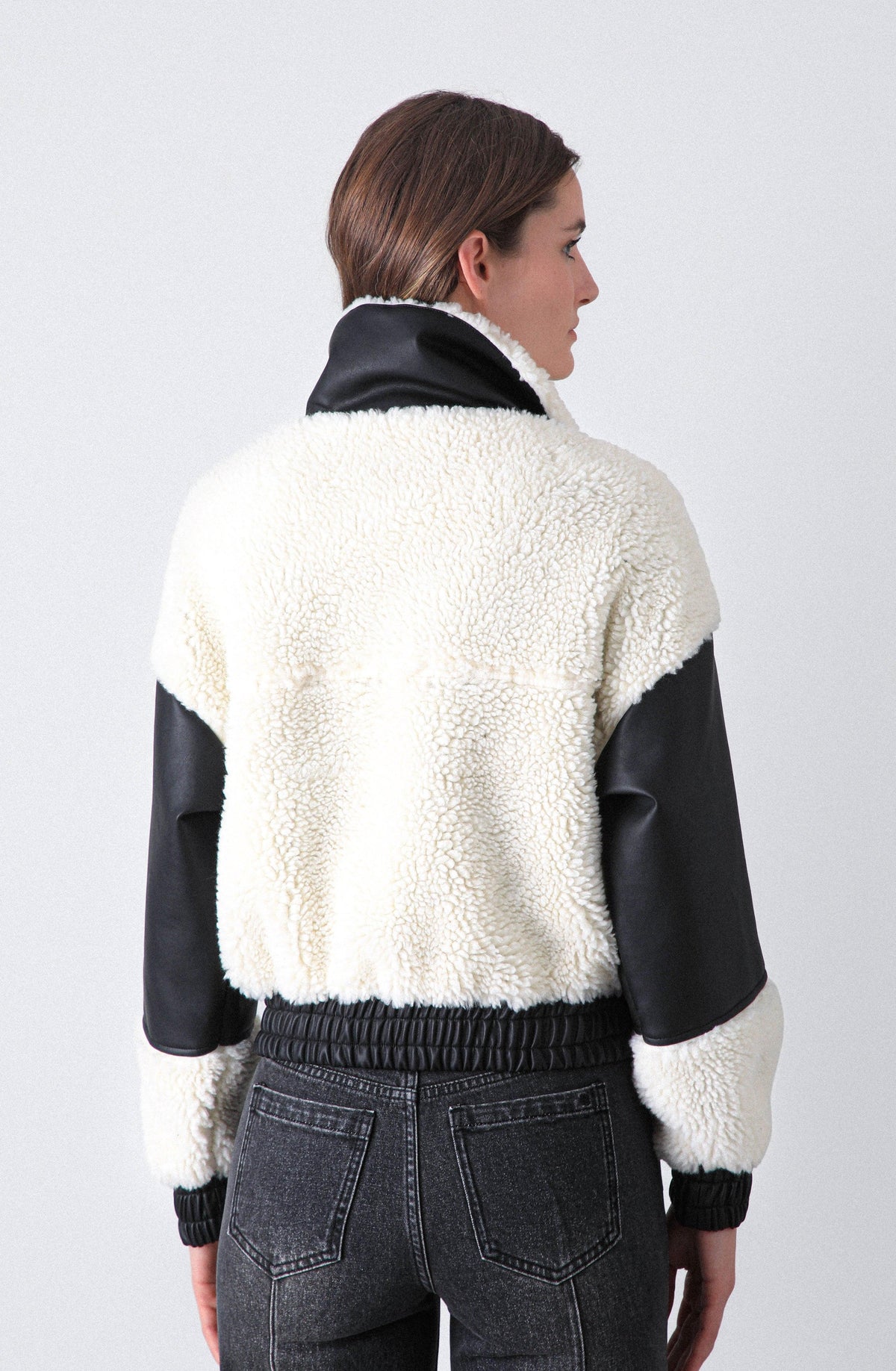 Corderito Pu Sherpa Bone