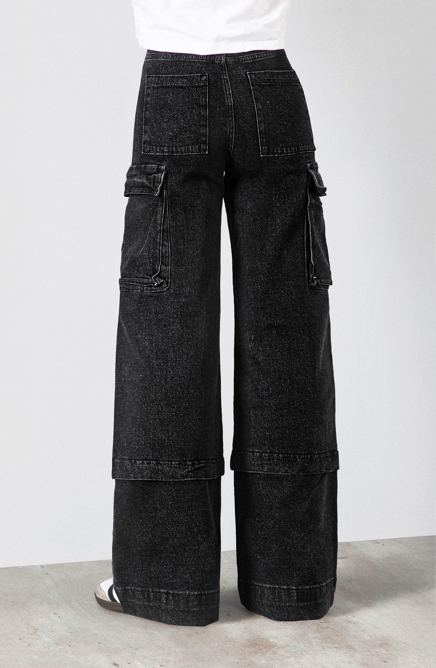 Pantalón Cargo Black