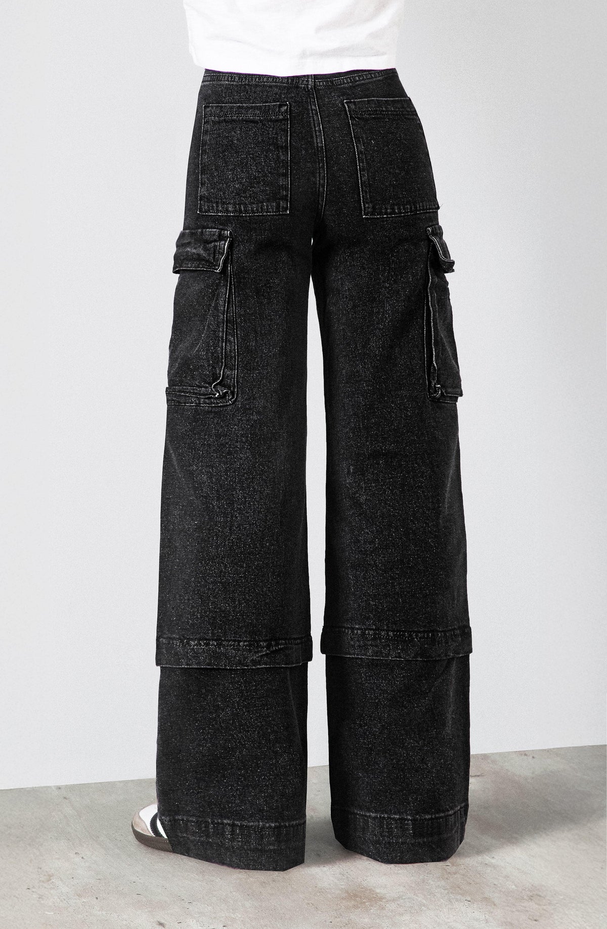 Pantalón Cargo Black