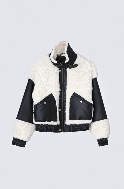 Corderito Pu Sherpa Bone