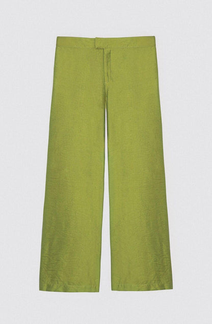 Pantalón Lino Pistacho