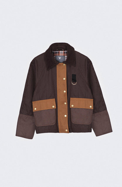 Campera Encerada Brown
