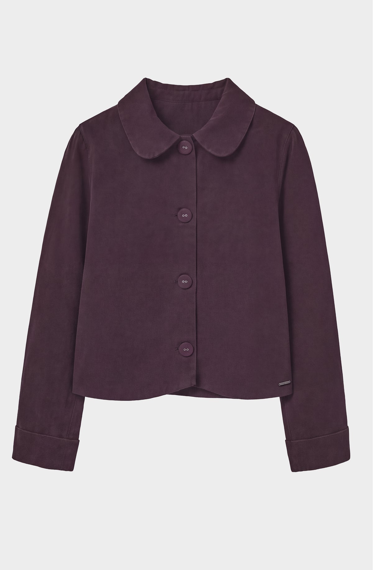 Campera Cuello Bebé Purple