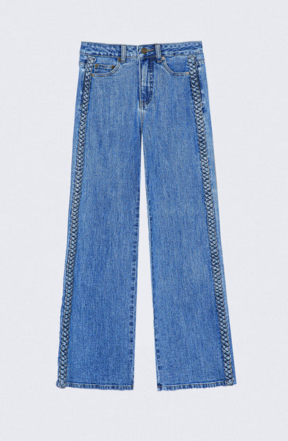 Pantalón Nudos Blue