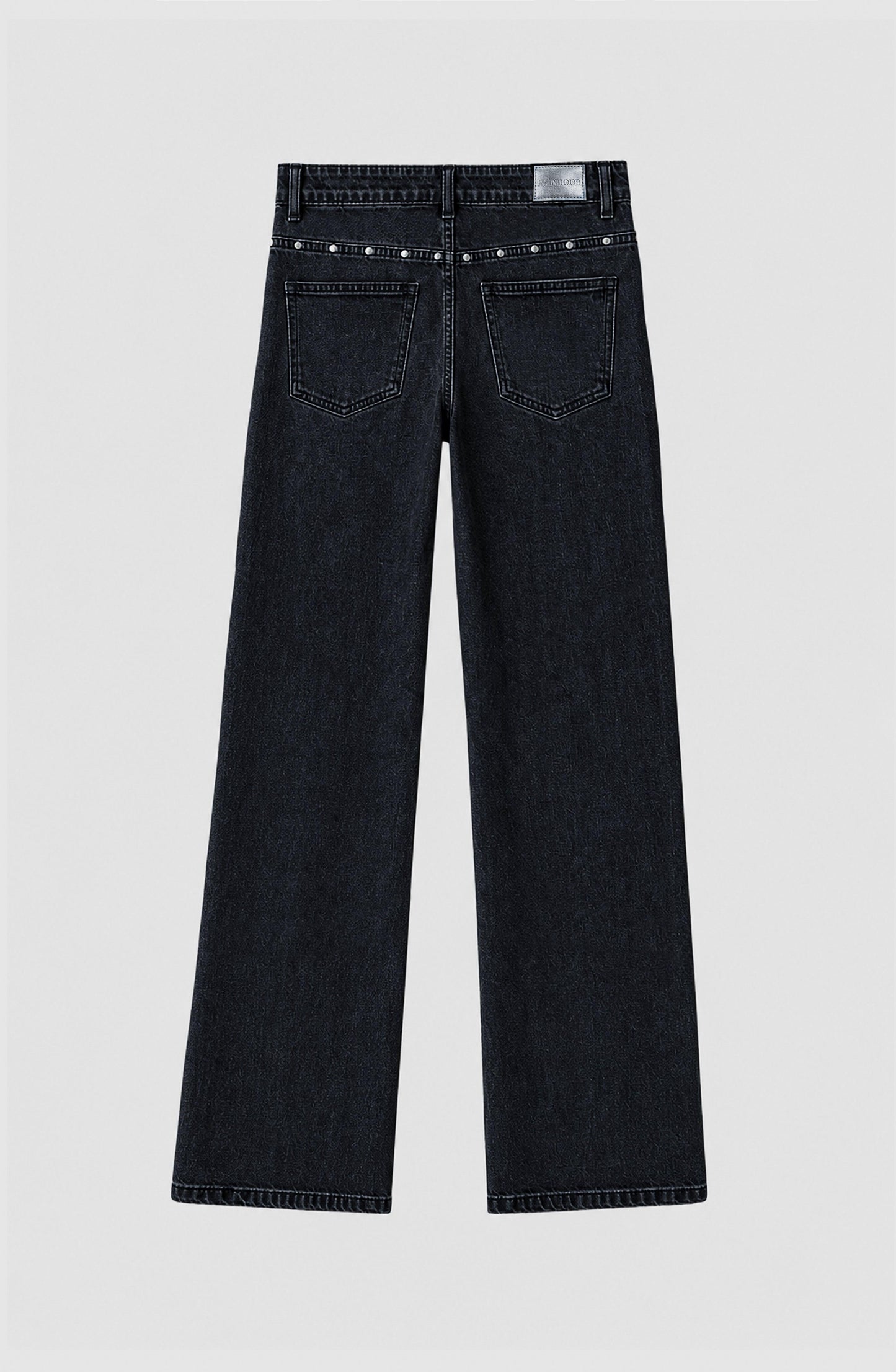 Pantalón Cortes Tachas Estrellas Grey