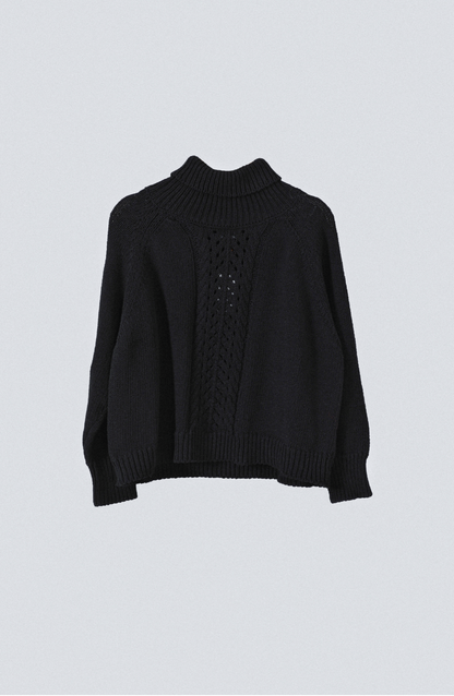 Sweater Cuello Tortuga Black
