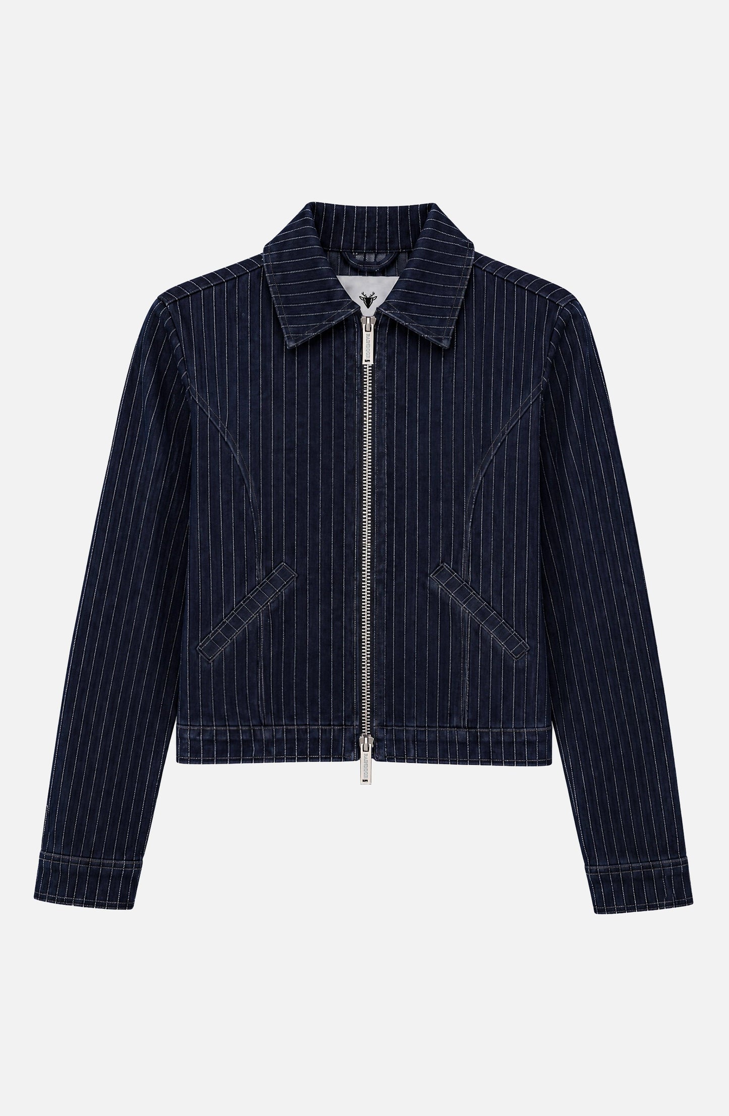 Campera Denim Rayas Indigo