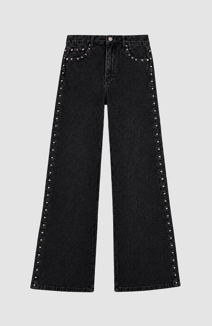 Pantalón Straight Estrella Black