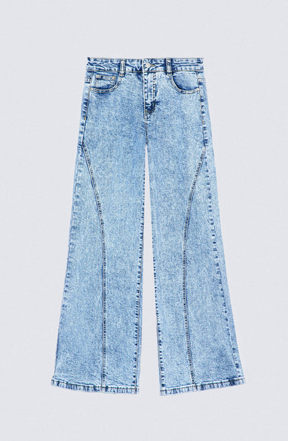 Pantalón Corte Pierna Blue