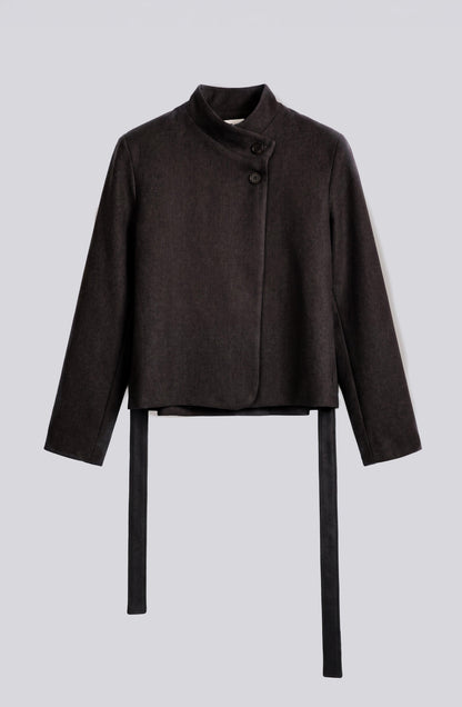 Blazer Cruzado Lazo Brown
