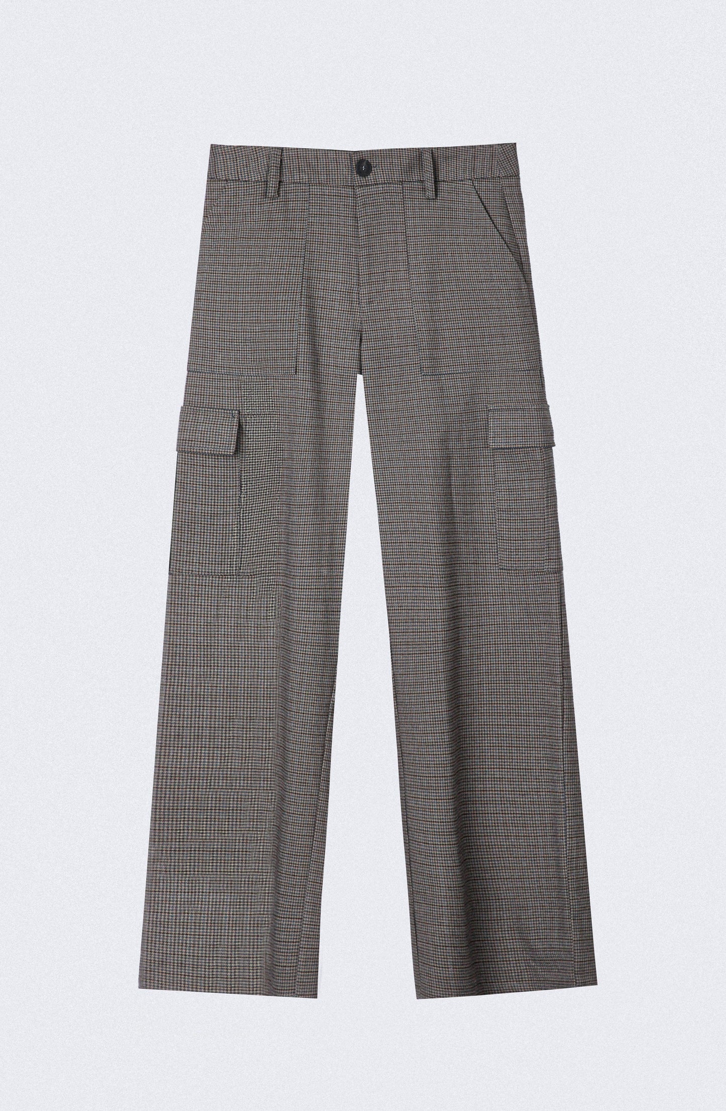 Pantalón Tejido Cargo Brown