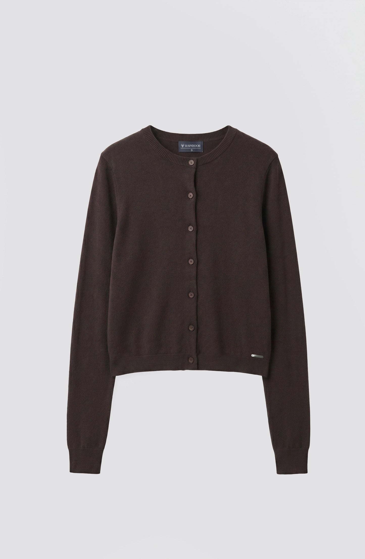 Cardigan Botones Brown
